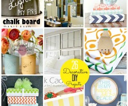 26 Decorative DIY projects at Tatertots and Jello