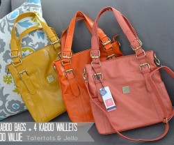 4 Kaboo Bags and 4 Kaboo Wallets Giveaway