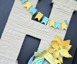 Spring Pinwheel Wall Hanging
