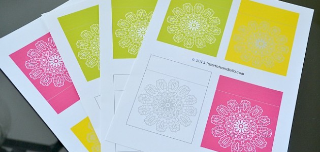 cinco de mayo printable sheets at Tatertots & Jello