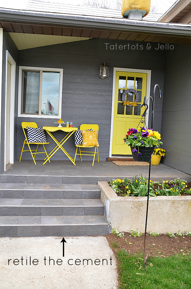 Spring Front Porch Makeover! #1905Cottage -- Tatertots and Jello