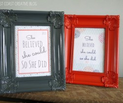 sweet and simple graduation gift and free printable