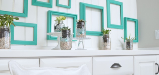 lowes pantone emerald frame project