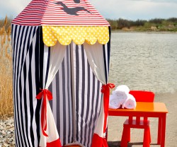 pvc summer cabana