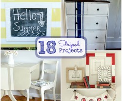 18 striped projects