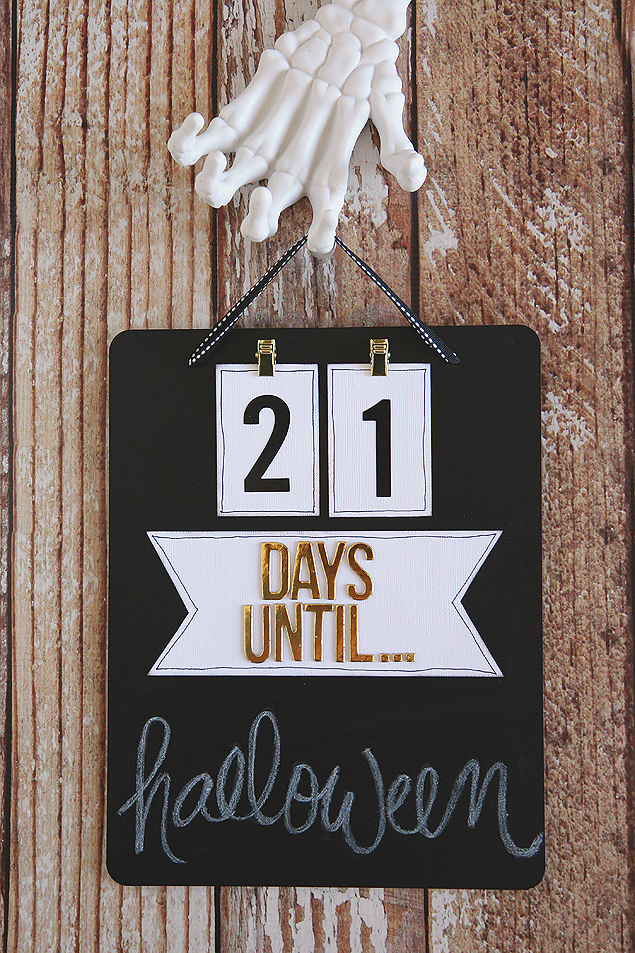 DIY Chalkboard Countdown Board Tatertots And Jello
