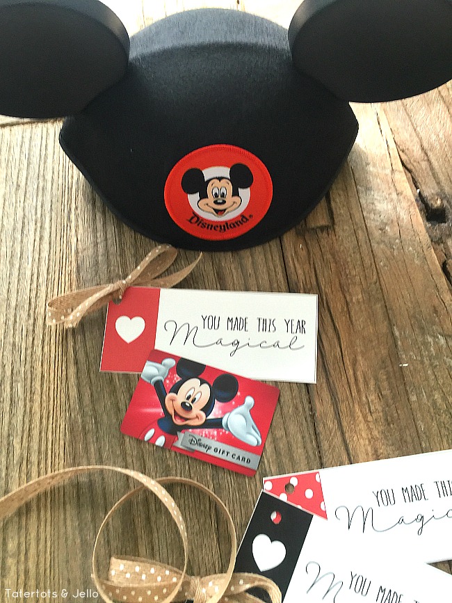 DisneyInspired Magical Tags and Teacher Gift Idea