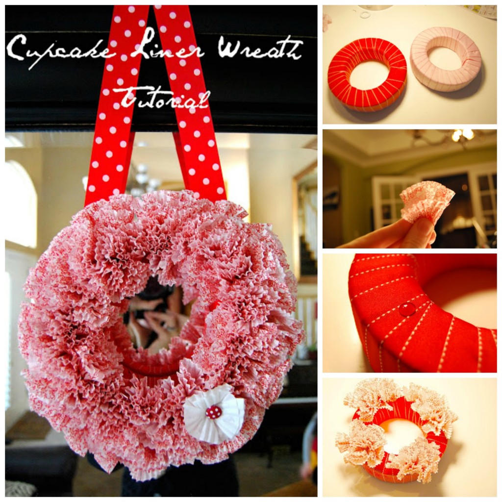 Whimsical Valentine Wreath - Tatertots and Jello