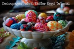 Easter Craft: what to do with those plastic eggs