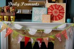 Three Doily Pennant Projects