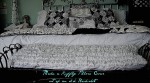 Make a Ruffly Pillow Cover out of an Old Bedskirt