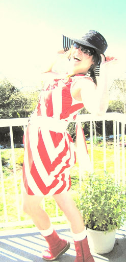Guest Project — Striped Bias-Cut Ruffle Dress Tutorial