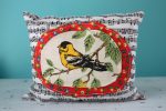 Mothers Day Extravaganza: Jane Says — Handmade Bird Pillow & $10 Credit to etsy Store