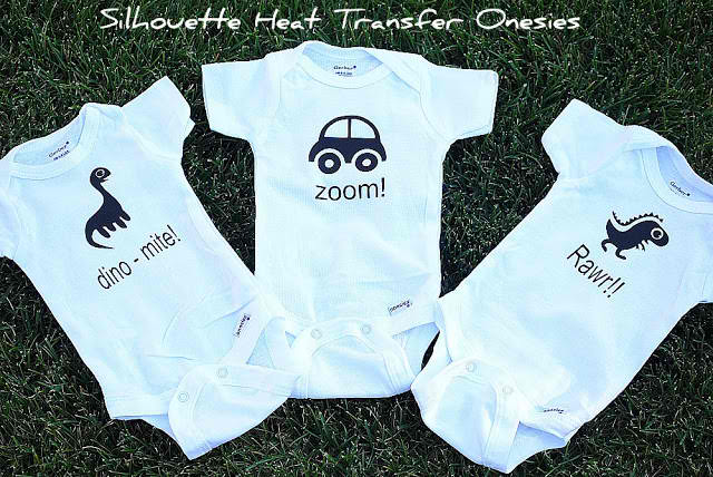 Adorable Baby Gift {using the Silhouette Craft Cutter}