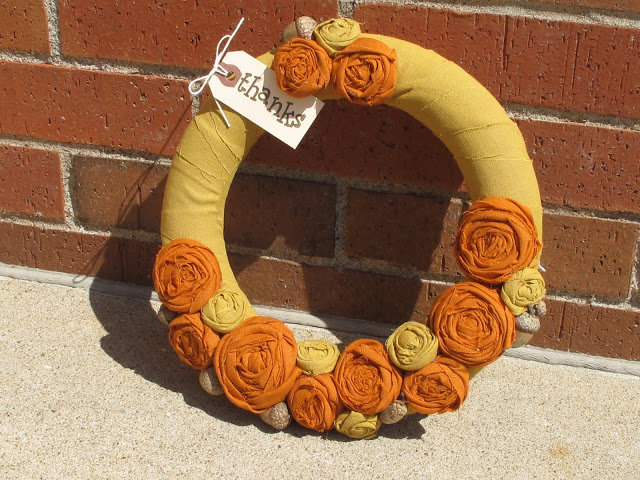 Guest Project — make an Autumn Rosette Wreath!
