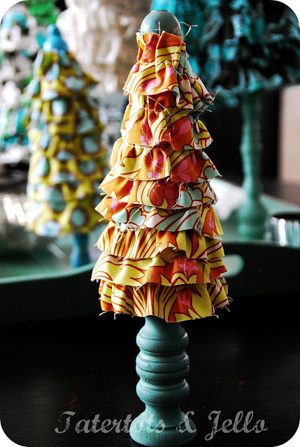 Christmas Project — **Ruffled Trees Tutorial**