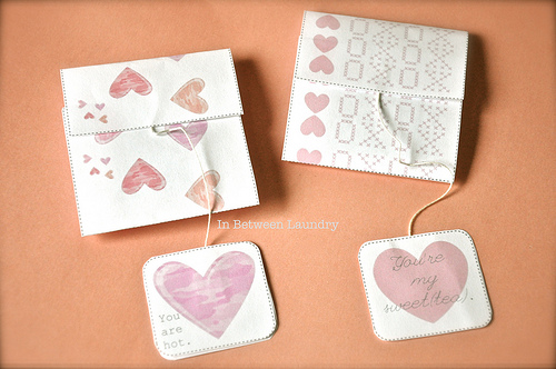 Guest Project — Tea Bag Valentines {with free printable}