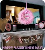 My Mantels love a good Party! {Valentine’s Day ♥ Mantel Decorating}