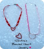 Valentine Gift Idea — Make Handmade ♥ Heart ♥ Jewelry! {plus a bunch of winners}