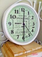 Guest Project — Make a Spring Subway Art CLOCK {with free printable}