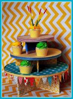 Candy Party: Part 1 — The Cupcake Tower, Candy Bar and Invitations