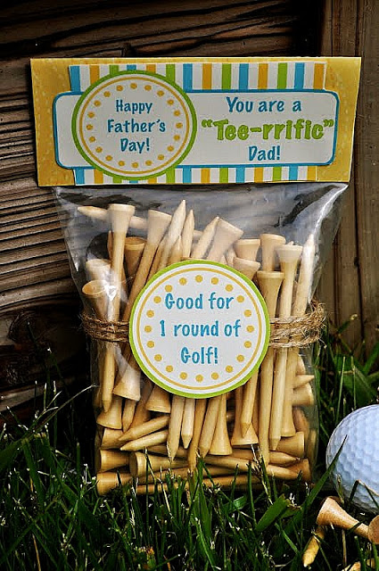 Guest Project — Father’s Day "Tee-rrific" Gift Idea! {and free printable}