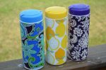 Make an Embellished Grocery Bag Container!! {great item to keep in your car}