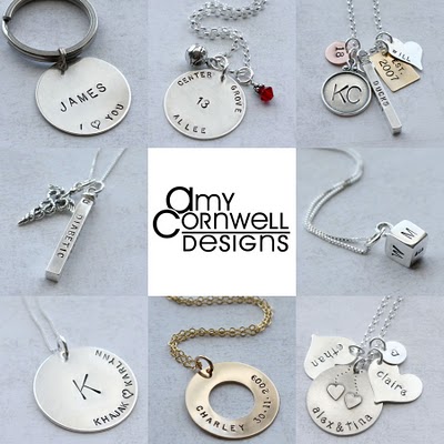 Giveaway Monday — Amy Cornwell Designs {personalized jewelry for all of life’s events!}