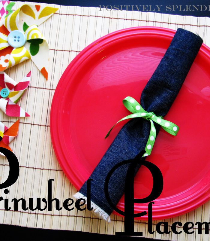 "Summer Social" Guest Project — Make Pinwheel Placemats!!
