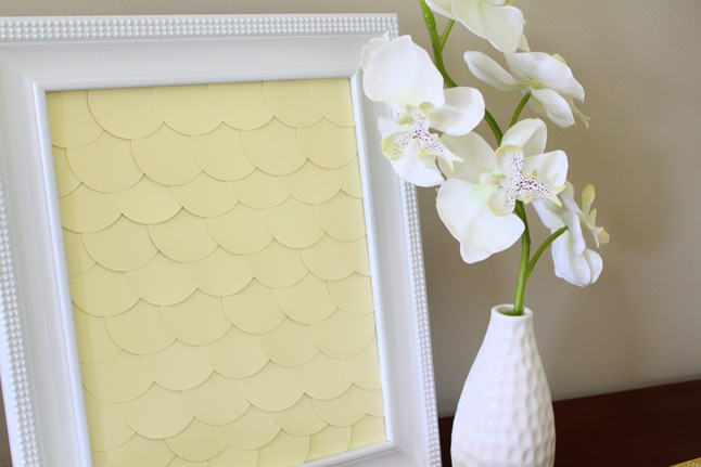 "Summer Social" Guest Project — Make {FREE} Scalloped Paint Chip Art!