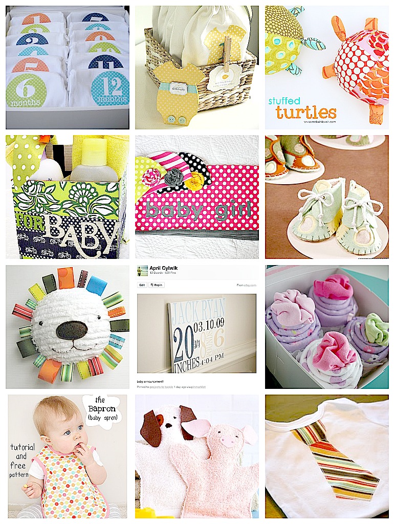 baby ideas collage