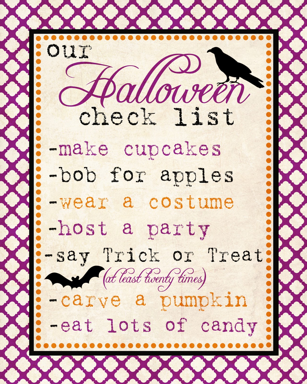 Great Ideas —  17 Halloween Countdown Calendars and Halloween Printables!!