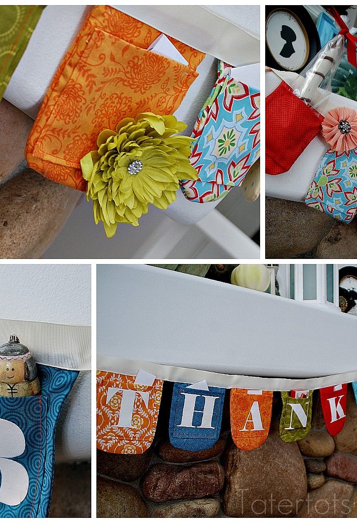Thanksgiving Countdown Bunting Tutorial {and 28 grateful activities}