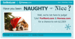 Win $2,500 for the Holidays — in the Naughty or Nice Contest!! 