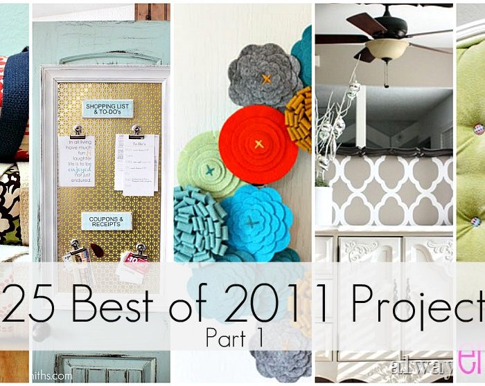 Great Ideas — 25 FABULOUS Projects of 2011