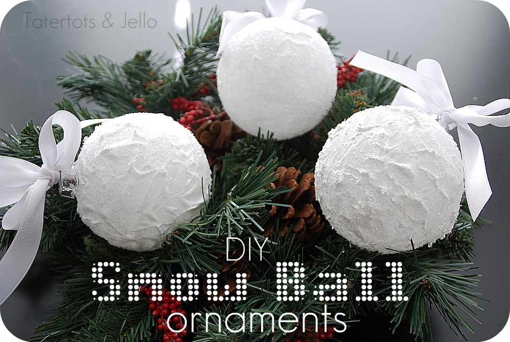 Simple Snowball Neighbor Gift - The Happy Scraps