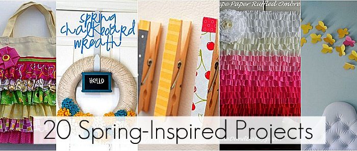 Great Ideas — 20 Spring-Inspired Projects to Make!!
