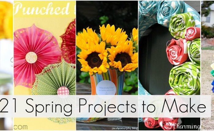Great Ideas — 21 Spring-Inspired Projects to Make!!