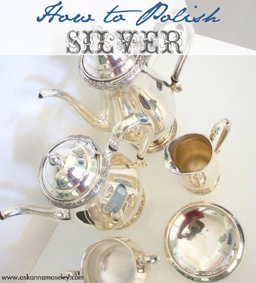 How to Polish Silver (homemaking tutorial)!!
