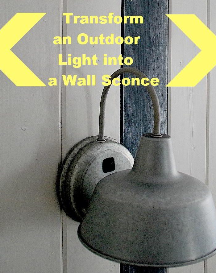 Making Outdoor Wall Sconces Into Indoor Lamps: Just Add Switches! (DIY Tutorial)