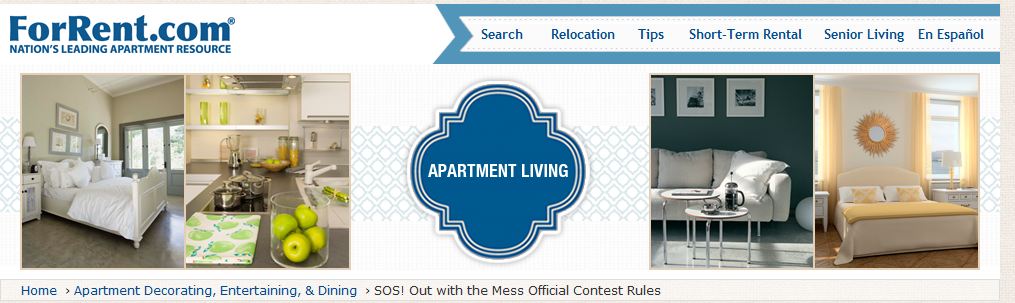 Your Messy Space can win you $3,000 from ForRent.com!