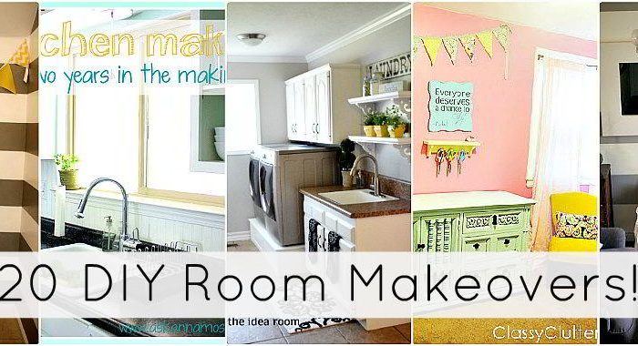Great Ideas — 20 DIY Room Makeovers!!