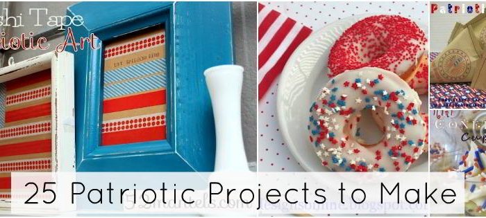 Great Ideas — 25 Pretty Patriotic Projects to Make!!