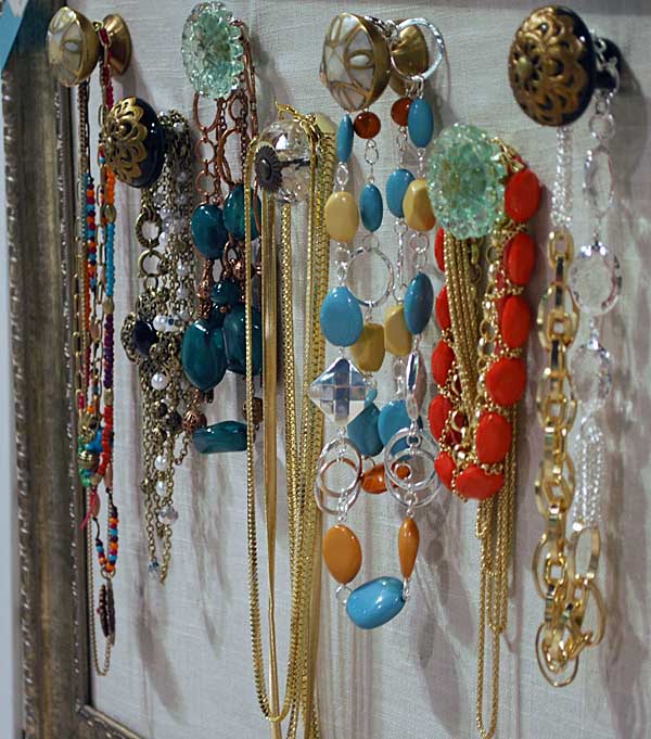 Tori Hanging Jewelry Display Organizer ~ Silver