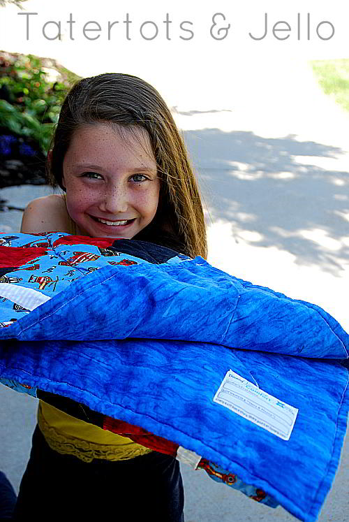 Making a Quilt With Kids — Downy Touch of Comfort Program!