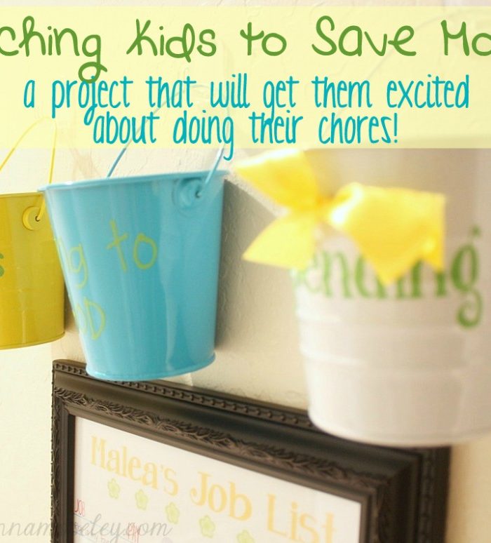 Teaching Kids to Save Money: DIY Chore Chart Idea!