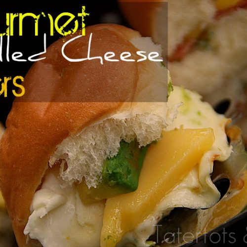 gourmet grilled cheese sliders