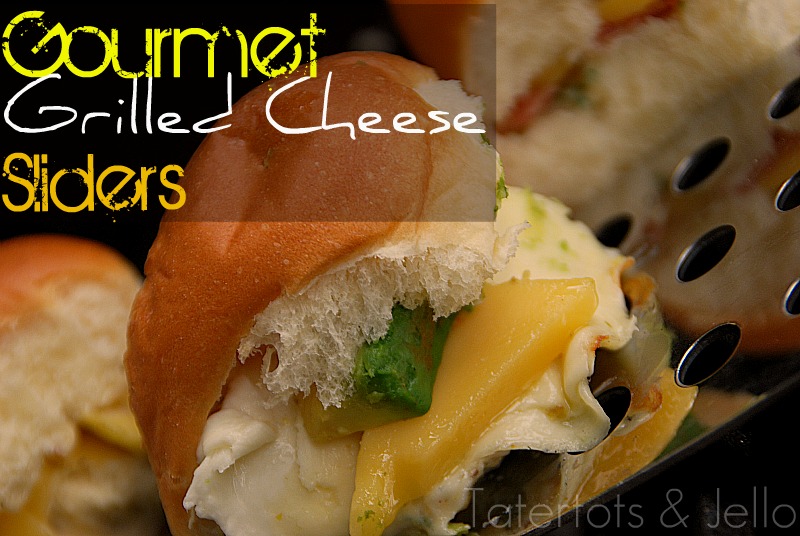 gourmet grilled cheese sliders 