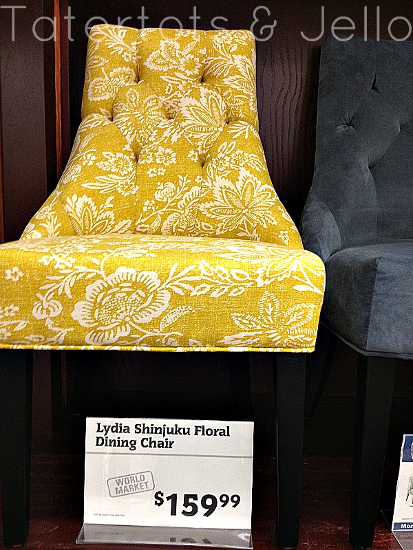 World market 2024 yellow chair