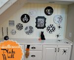 It’s Pumpkin Week — DIY Halloween Plate Wall